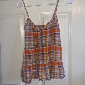 Plaid tank